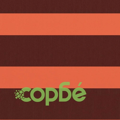 Балконски параван, оранжево и кафяво, 90x500 см, оксфорд плат ➤ топ цена ➤ sorbe.bg