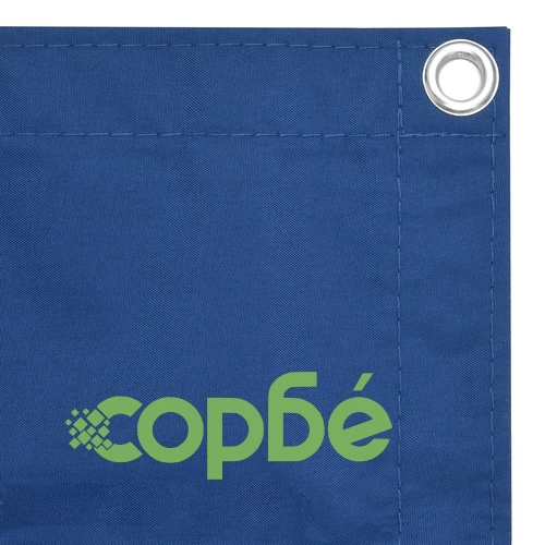 Балконски параван, син, 90x300 см, оксфорд плат ➤ топ цена ➤ sorbe.bg