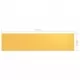 Балконски параван, жълт, 120x500 см, оксфорд плат