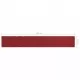 Балконски параван, червен, 75x500 см, оксфорд плат