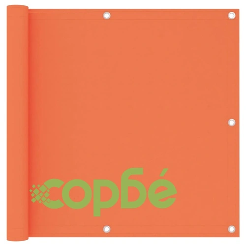 Балконски параван, оранжев, 90x300 см, оксфорд плат ➤ топ цена ➤ sorbe.bg