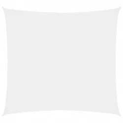 Платно-сенник, Оксфорд текстил, квадратно, 5x5 м, бяло