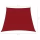 Платно-сенник, Оксфорд текстил, трапец, 2/4x3 м, червено