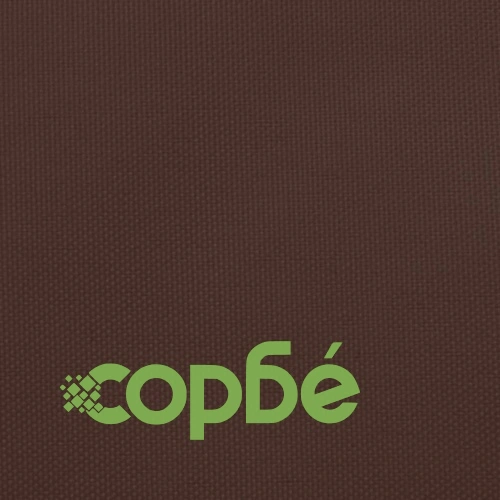 Платно-сенник, Оксфорд текстил, трапец, 4/5x4 м, кафяво ➤ топ цена ➤ sorbe.bg