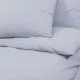 Комплект спално бельо, сив, 200x200 см, памук