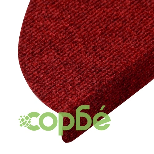 Самозалепващи стелки за стълби, 15 бр, 56x17x3 см, червени ➤ топ цена ➤ sorbe.bg