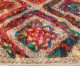 Перящ се килим многоцветен 160x230 см противоплъзгащ