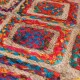 Перящ се килим многоцветен 160x230 см противоплъзгащ