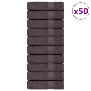Кърпи за ръце 50 бр антрацит 50x100 см 360 gsm 100% памук