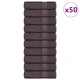 Кърпи за ръце 50 бр антрацит 50x100 см 360 gsm 100% памук