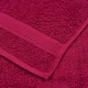 Кърпи за сауна 10 бр бордо 80x200 см 360 gsm 100% памук