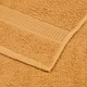 Кърпи за сауна 10 бр златисти 80x200 см 360 gsm 100% памук