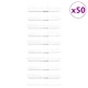 Премиум кърпи за гости SOLUND 50 бр бели 30x50 см 600 gsm