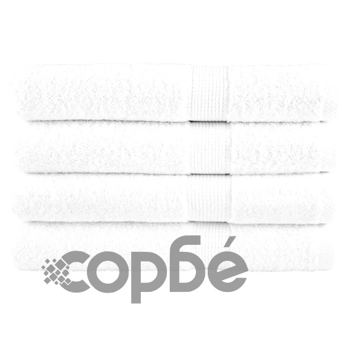 Премиум кърпи за сауна SOLUND 4 бр бели 80x200 см 600 gsm ➤ топ цена ➤ sorbe.bg