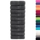 Премиум кърпи за гости SOLUND 50 бр антрацит 30x50 см 600 gsm