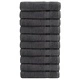 Премиум кърпи за ръце SOLUND 10 бр антрацит 50x100 см 600 gsm