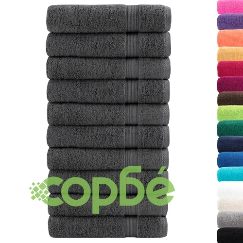 Премиум кърпи за ръце SOLUND 50 бр антрацит 50x100 см 600 gsm ➤ топ цена ➤ sorbe.bg