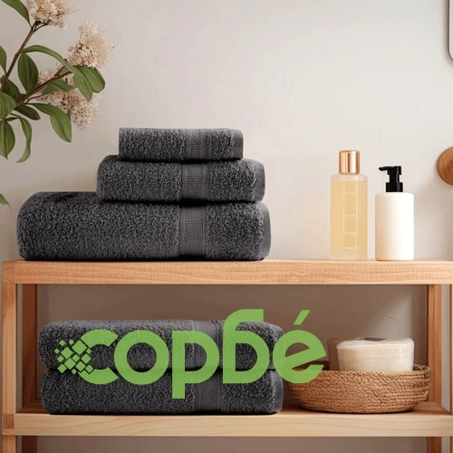 Премиум кърпи за ръце SOLUND 50 бр антрацит 50x100 см 600 gsm ➤ топ цена ➤ sorbe.bg