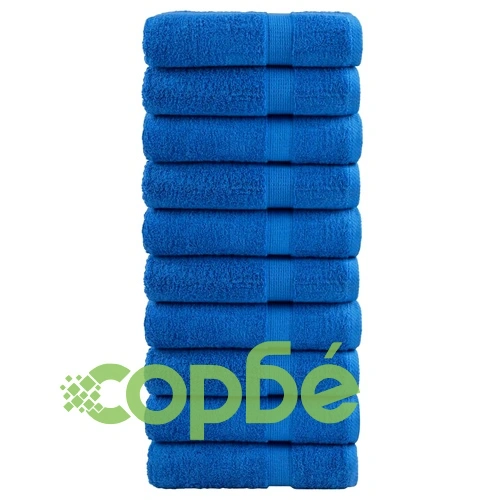 Премиум кърпи за ръце SOLUND 10 бр сини 50x100 см 600 gsm ➤ топ цена ➤ sorbe.bg