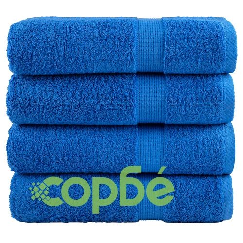 Премиум хавлиени кърпи SOLUND 4 бр сини 100x150 см 600 gsm ➤ топ цена ➤ sorbe.bg