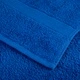 Премиум кърпи за сауна SOLUND 4 бр сини 80x200 см 600 gsm