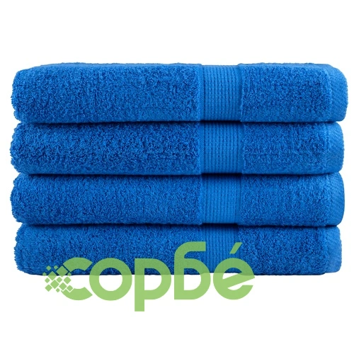 Премиум кърпи SOLUND 4 бр сини 100x200 см 600 gsm ➤ топ цена ➤ sorbe.bg