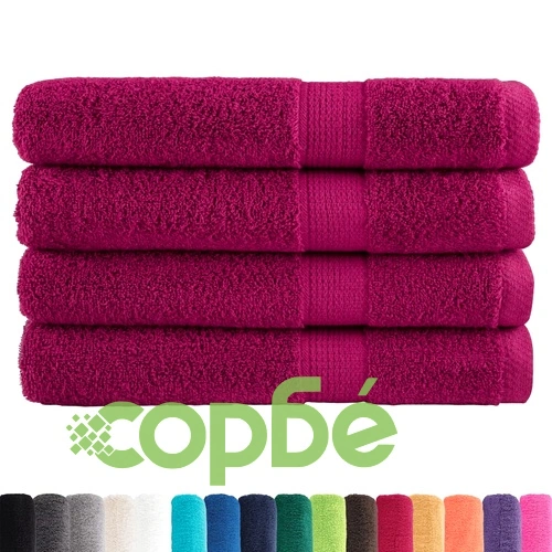 Премиум кърпи SOLUND 4 бр бордо 100x200 см 600 gsm ➤ топ цена ➤ sorbe.bg