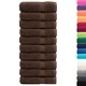 Премиум кърпи за ръце SOLUND 10 бр кафяви 50x100 см 600 gsm