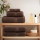 Премиум кърпи за сауна SOLUND 10 бр кафяви 80x200см 600 gsm
