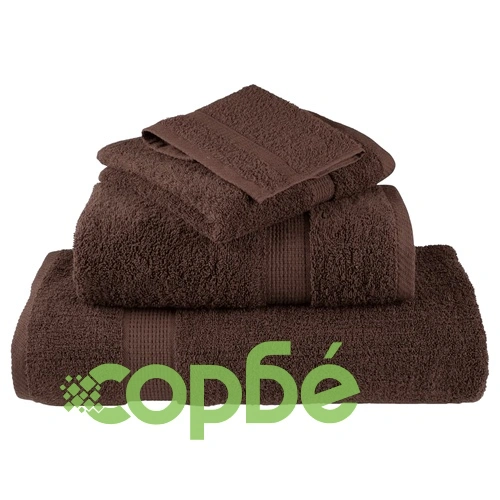 Премиум кърпи за сауна SOLUND 10 бр кафяви 80x200см 600 gsm ➤ топ цена ➤ sorbe.bg
