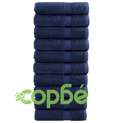 Премиум кърпи за баня SOLUND 10 бр сини 70x140 см 600 gsm ➤ топ цена ➤ sorbe.bg