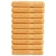 Премиум кърпи за сауна SOLUND 10 бр злато 80x200 см 600 gsm