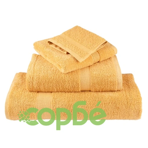 Премиум кърпи за сауна SOLUND 10 бр злато 80x200 см 600 gsm ➤ топ цена ➤ sorbe.bg