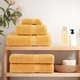 Премиум кърпи SOLUND 10 бр златист 100x200 см 600 gsm