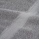 Премиум кърпи за баня SOLUND 10 бр сиви 70x140 см 600 gsm