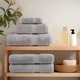 Премиум кърпи за сауна SOLUND 10 бр сиви 80x200 см 600 gsm