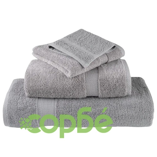 Премиум кърпи за сауна SOLUND 10 бр сиви 80x200 см 600 gsm ➤ топ цена ➤ sorbe.bg