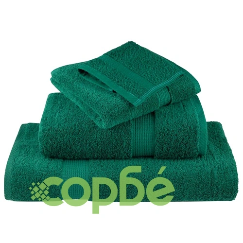 Премиум хавлиени кърпи SOLUND 4 бр зелени 100x150 см 600 gsm ➤ топ цена ➤ sorbe.bg