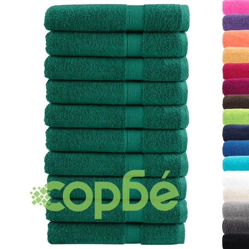 Премиум кърпи за сауна SOLUND 10 бр зелени 80x200см 600 gsm на топ цена от sorbe.bg Премиум кърпи за сауна SOLUND 10 бр зелени 80x200см 600 gsm ➤ топ цена ➤ sorbe.bg