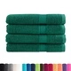 Премиум кърпи SOLUND 4 бр зелени 100x200 см 600 gsm
