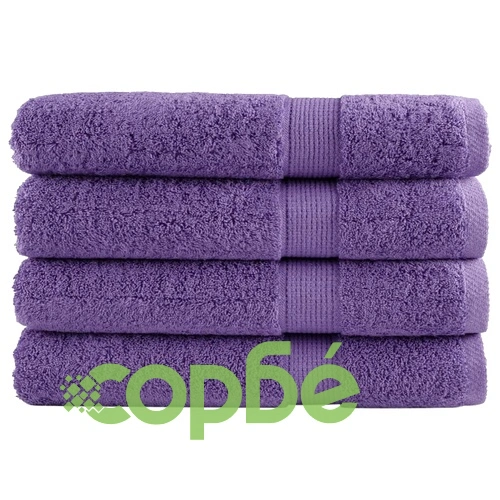 Премиум кърпи SOLUND 4 бр лилави 100x200 см 600 gsm ➤ топ цена ➤ sorbe.bg