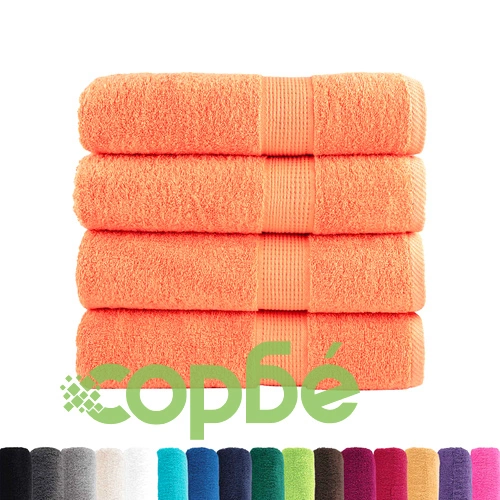 Премиум хавлиени кърпи SOLUND 4 бр зелени 100x150см 600 gsm ➤ топ цена ➤ sorbe.bg