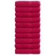 Премиум кърпи за баня SOLUND 10 бр червени 70x140 см 600 gsm Премиум кърпи за баня SOLUND 10 бр червени 70x140 см 600 gsm