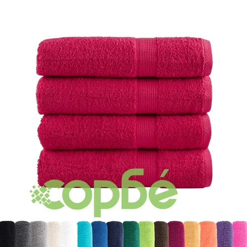 Премиум хавлиени кърпи SOLUND 4 бр зелени 100x150 см 600 gsm ➤ топ цена ➤ sorbe.bg