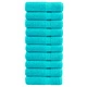 Премиум кърпи за ръце SOLUND 10 бр тюркоаз 50x100 см 600 gsm
