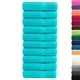 Премиум кърпи за ръце SOLUND 10 бр тюркоаз 50x100 см 600 gsm