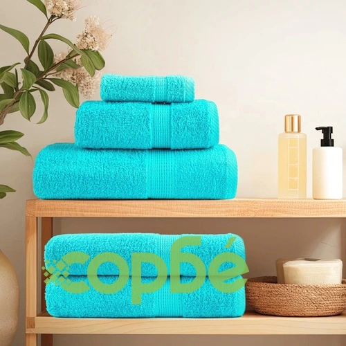 Премиум кърпи за баня SOLUND 10 бр тюркоаз 70x140 см 600 gsm ➤ топ цена ➤ sorbe.bg