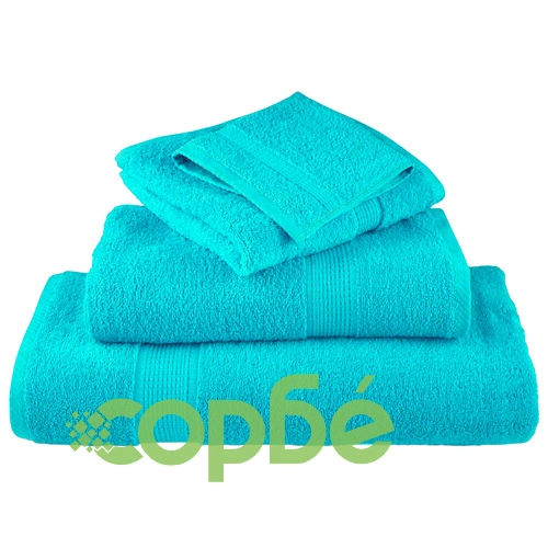 Премиум кърпи за баня SOLUND 10 бр тюркоаз 70x140 см 600 gsm ➤ топ цена ➤ sorbe.bg