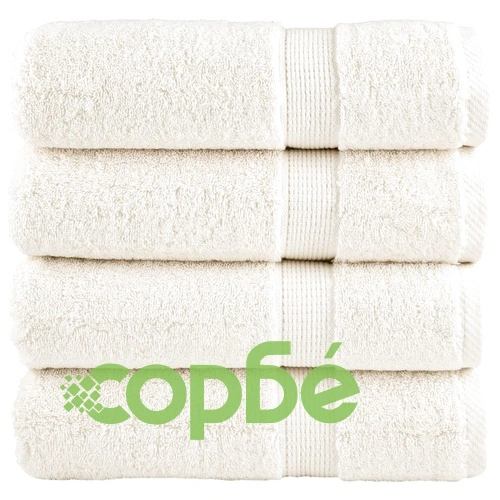Премиум хавлиени кърпи SOLUND 4 бр зелени 100x150 см 600 gsm ➤ топ цена ➤ sorbe.bg