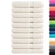 Премиум кърпи за сауна SOLUND 10 бр кремави 80x200 см 600 gsm